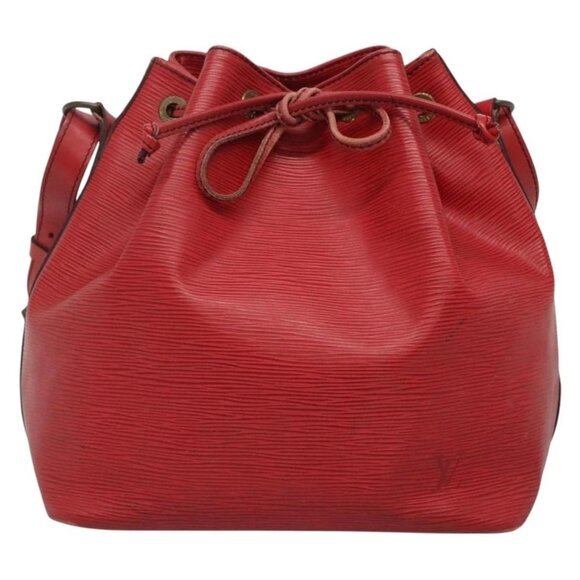 LOUIS VUITTON Epi Petit Noe Shoulder Bag Red - Picture 11 of 15